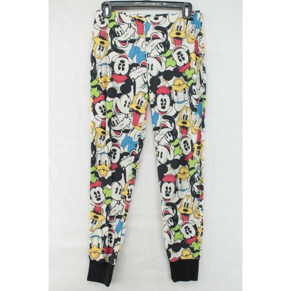 Disney Thermal Pajamas Girls 4-6 2 PC Set Mickey Donald Duck Goofy Pluto - Picture 2 of 9